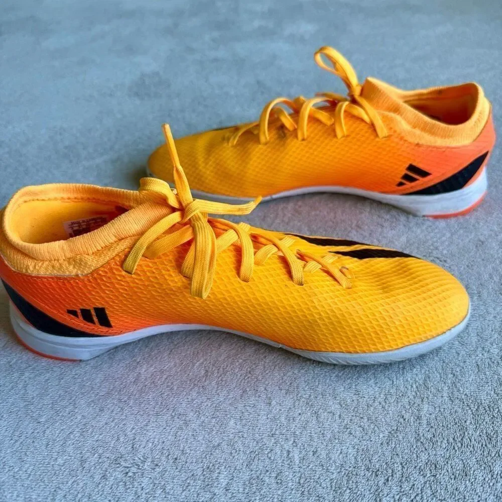 Adidas X Speedportal.3 GZ5064 Boys Orange Indoor Soccer Futsal Shoes